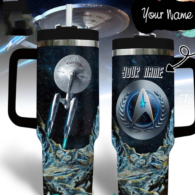 Star Trek Gift for Her, Him on Birthday Xmas 30oz or 40oz Tumbler LN