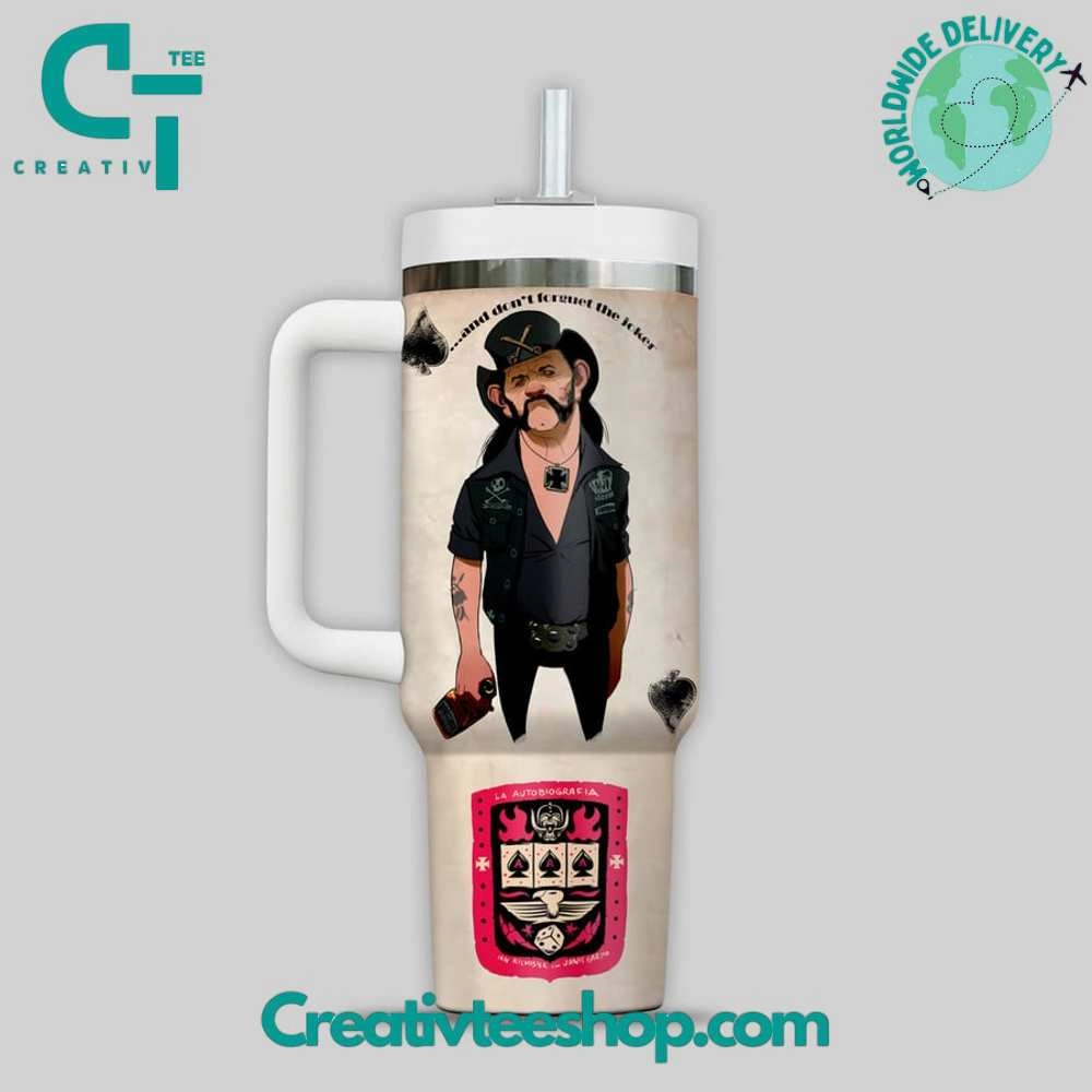 Motrhead Lemmy Gift for Her, Him on Birthday Xmas 30oz or 40oz Tumbler LN