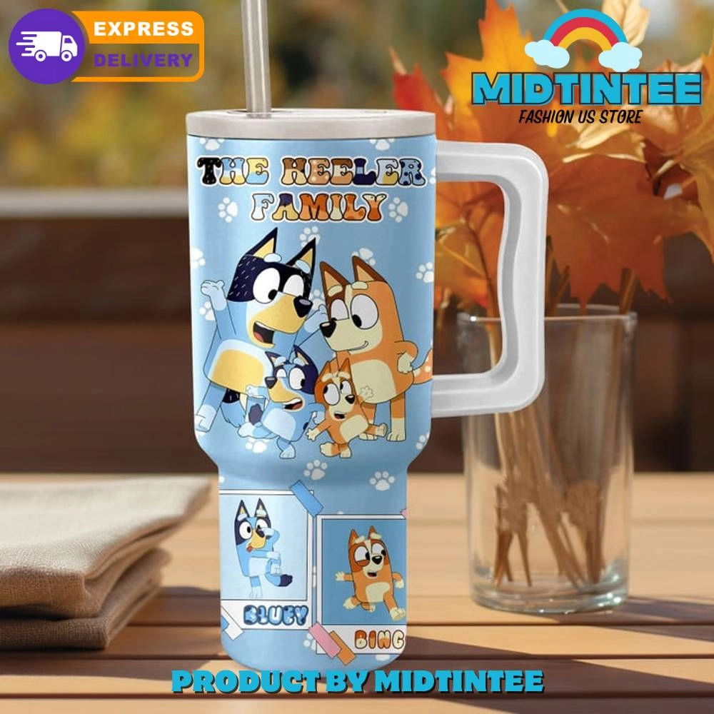 Bluey In My Era The Heeler Family Gift for her, him, Birthday Xmas Halloween Gift 30oz or 40oz Tumbler LN