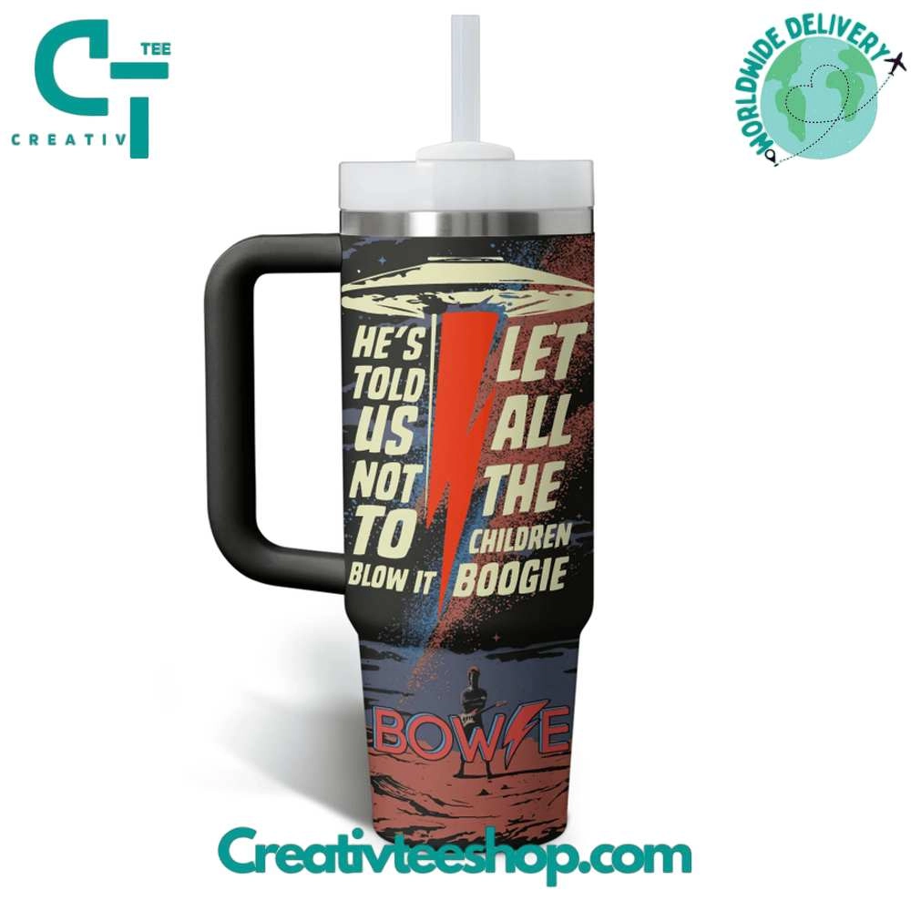 David Bowie Starman Gift for Her, Him on Birthday Xmas 30oz or 40oz Tumbler LN