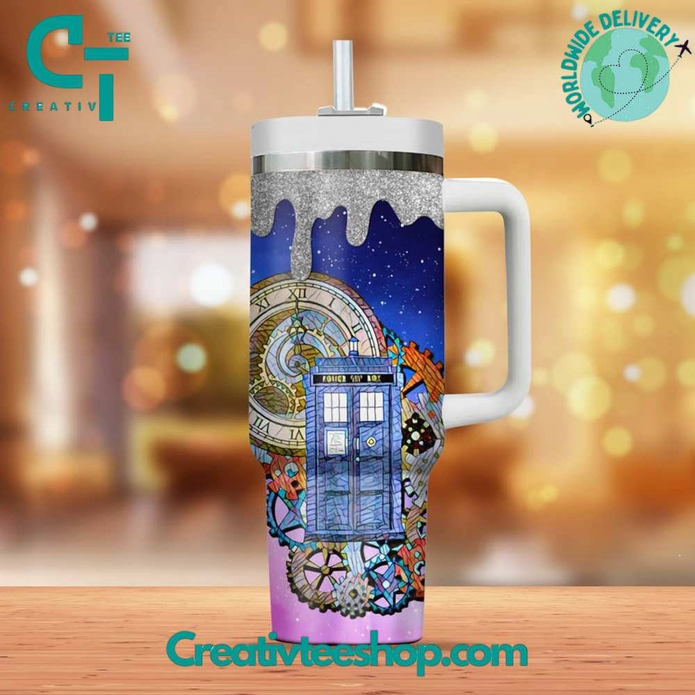 Doctor Who Band Gift for Her, Him on Birthday Xmas 30oz or 40oz Tumbler LN