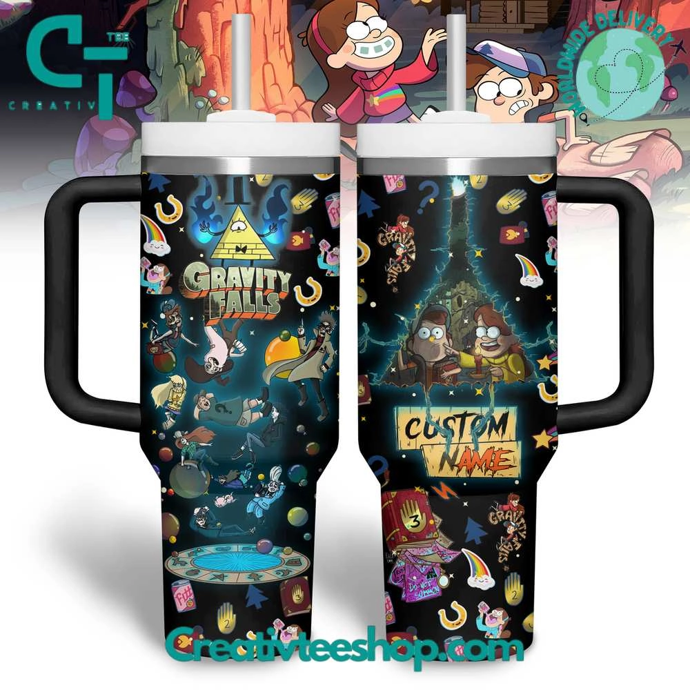 Gravity Falls Gift for Her, Him on Birthday Xmas 30oz or 40oz Tumbler LN