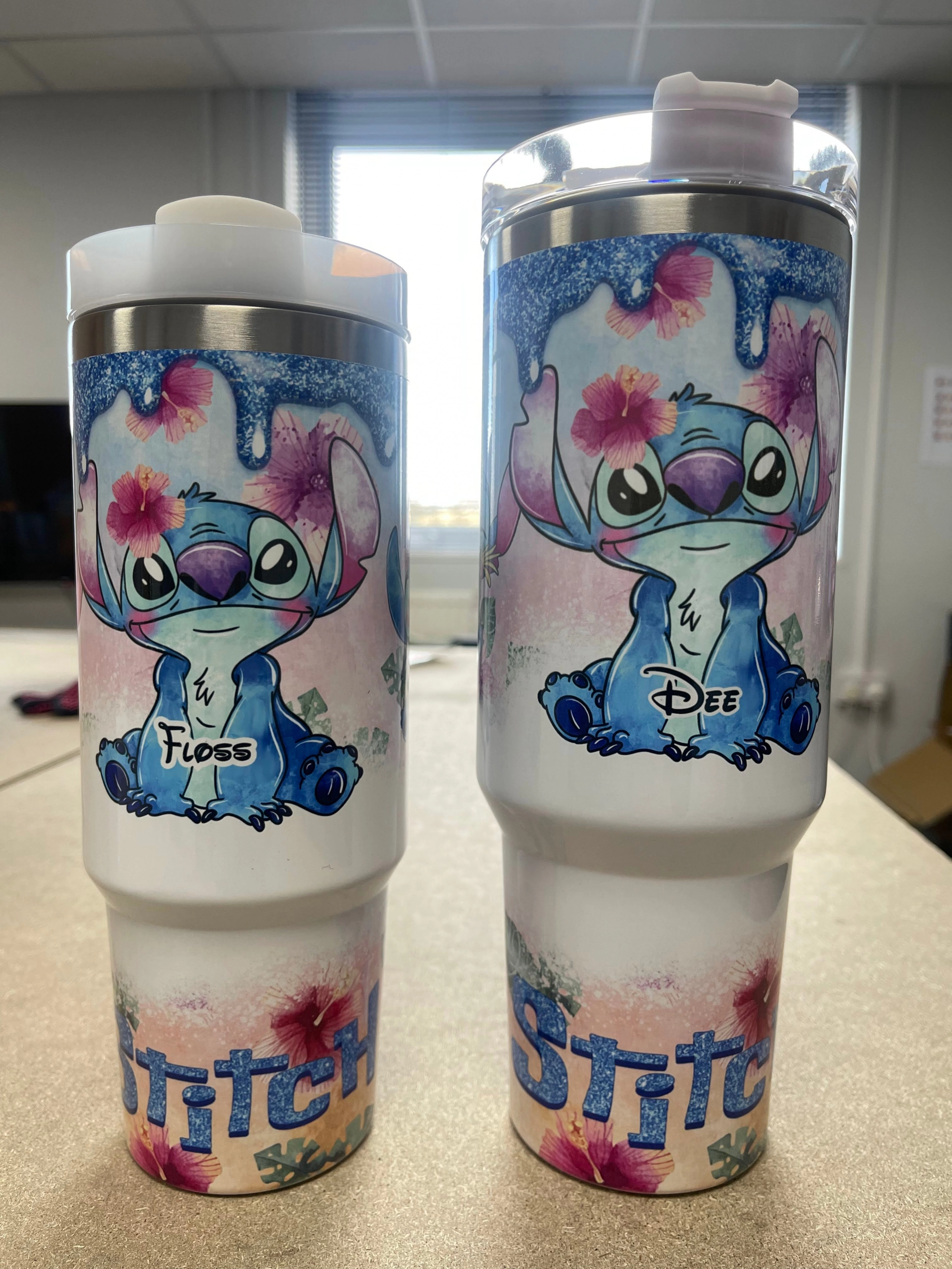 Disney Lilo and Stitch 30oz or 40oz Quencher Tumbler with Optional Personalisation, Gifts for Friends NVA