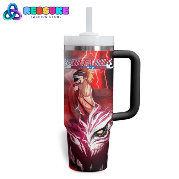 Kurosaki Ichigo Bleach  30oz Or 40oz Stainless Steel Tumbler With Handle HG