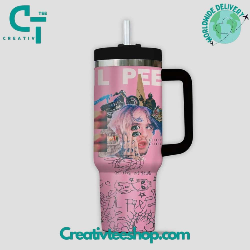 Lil Peep Gift for Her, Him on Birthday Xmas 30oz or 40oz Tumbler LN