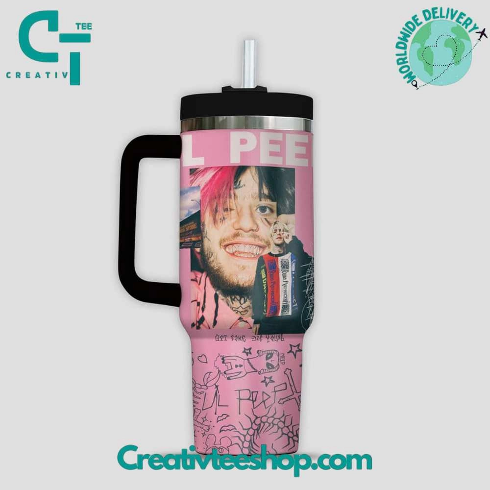 Lil Peep Gift for Her, Him on Birthday Xmas 30oz or 40oz Tumbler LN