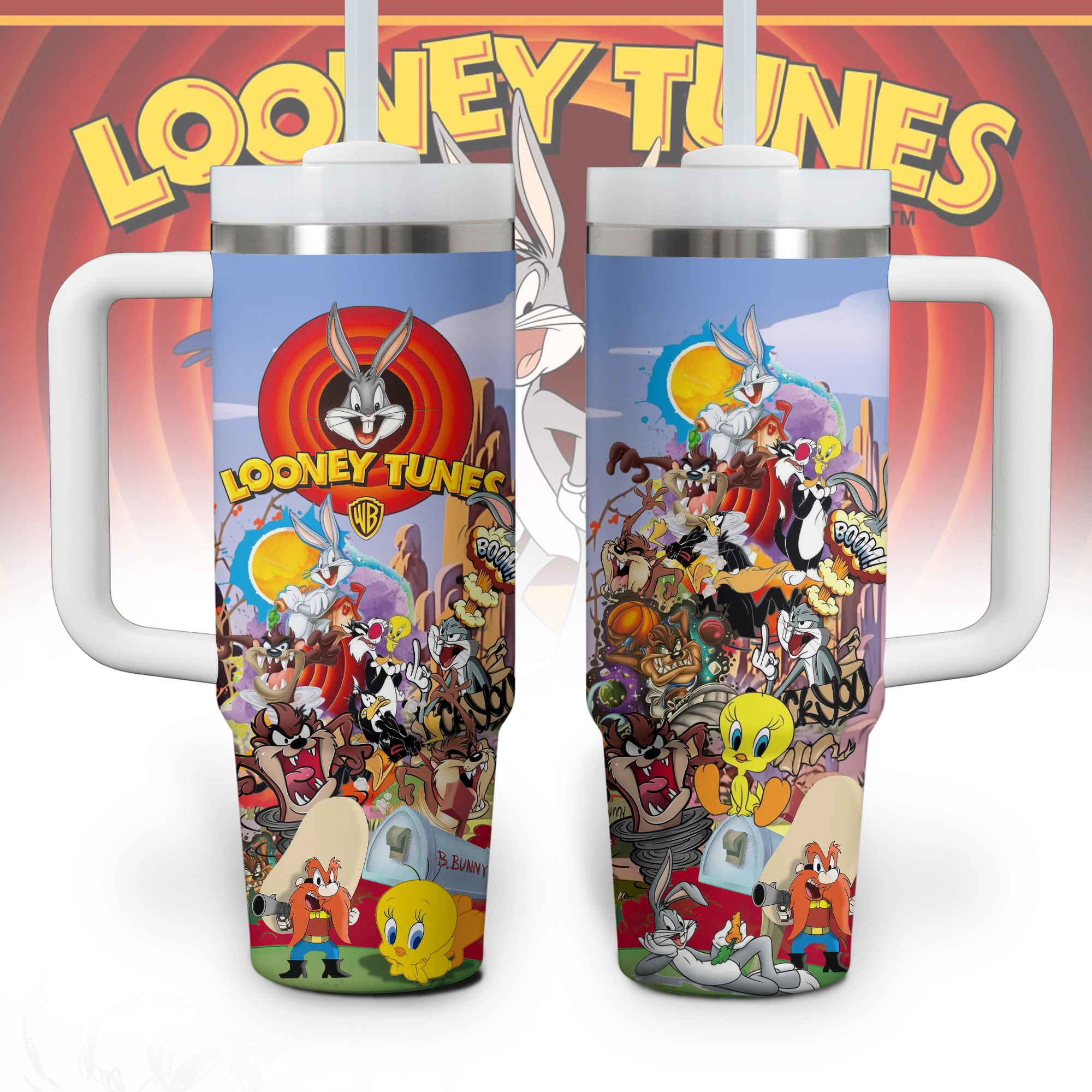 Looney Tunes 30oz or 40 Oz Tumbler HG: All Characters