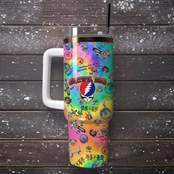 Depeche Mode Music Custom  Quencher 30oz or 40oz Stainless Steel Tumbler With Handle,  Best gifts for Friend Family NVA