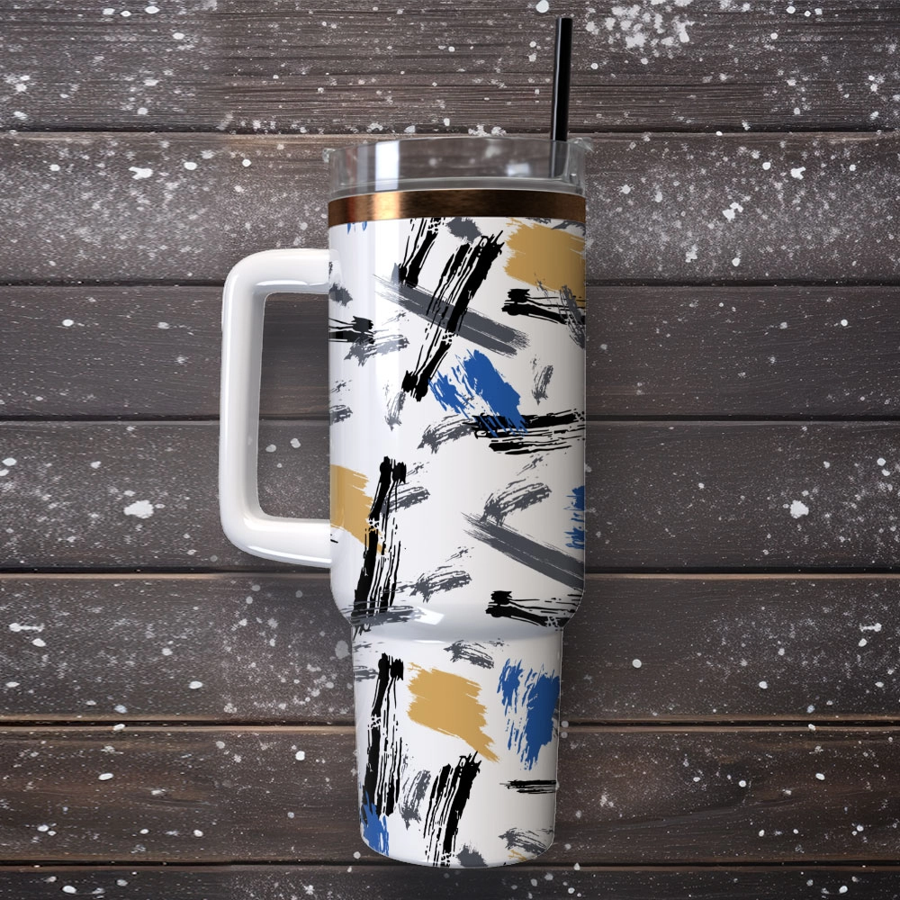 Artwork Custom Quencher 30oz Or 40oz Stainless Steel Tumbler With Handle HG