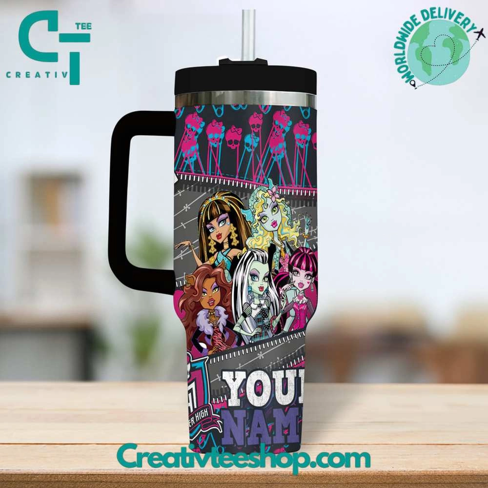 Monster High Be Unique Gift for Her, Him on Birthday Xmas 30oz or 40oz Tumbler LN
