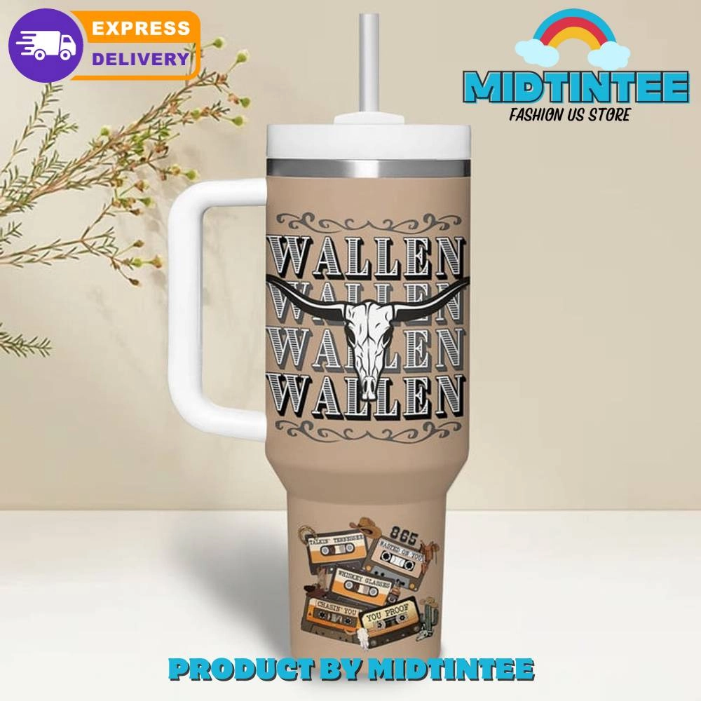 Morgan Wallen American Country Pop Singer Gift for her,him, Birthday Xmas Halloween Gift 30oz or 40oz Tumbler LN