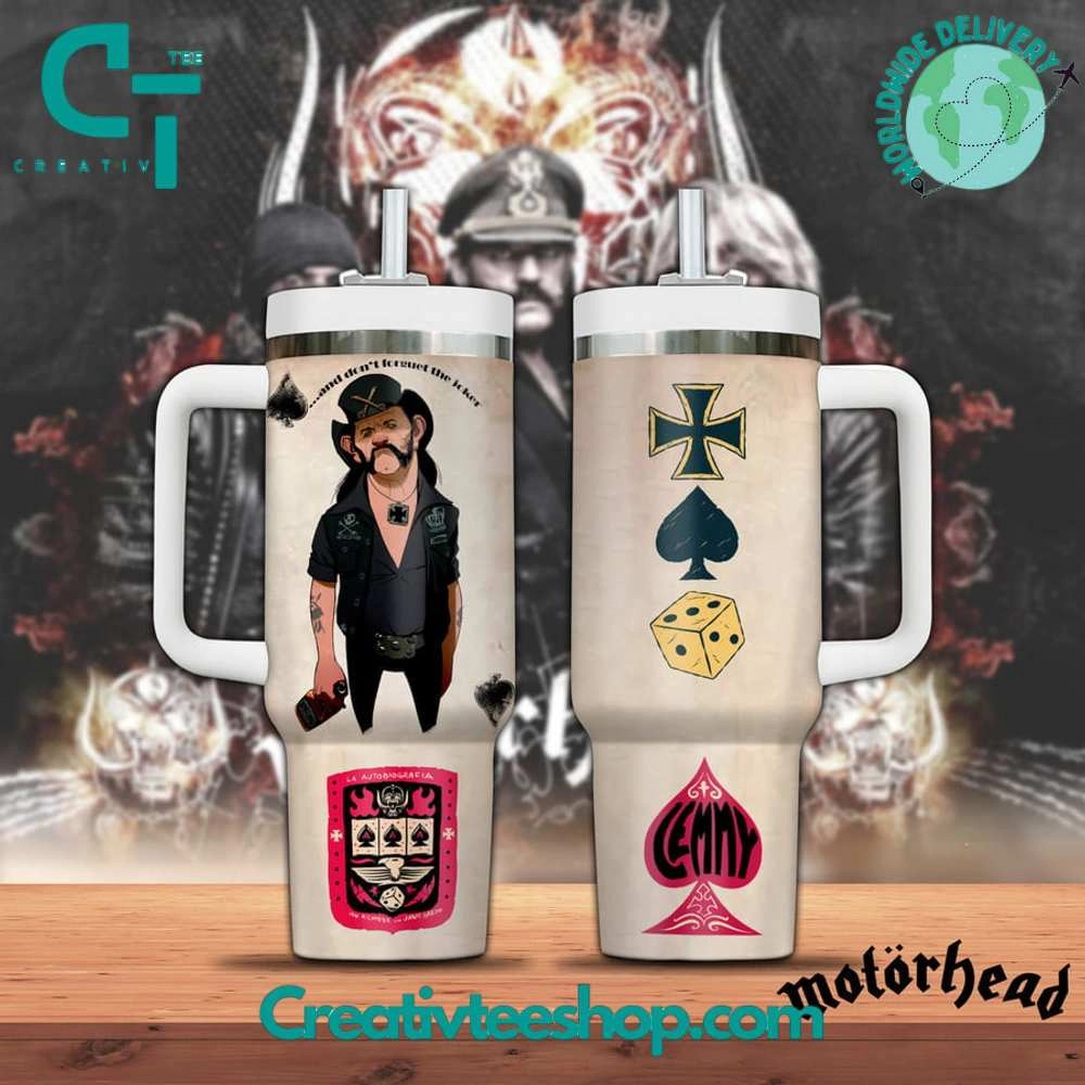 Motrhead Lemmy Gift for Her, Him on Birthday Xmas 30oz or 40oz Tumbler LN