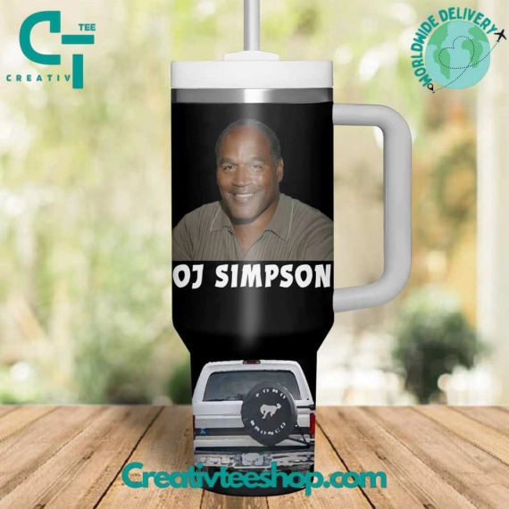 OJ Simpson The Juice is Loose Gift for Her, Him on Birthday Xmas 30oz or 40oz Tumbler LN