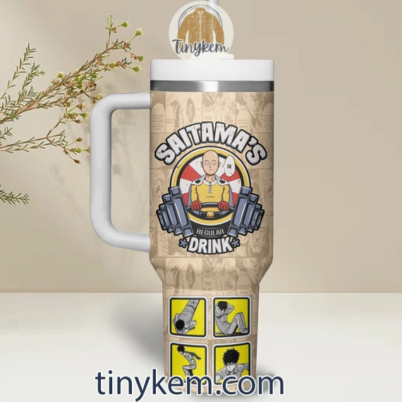 One Punch Man Nurition Facts 30oz or 40 Oz Tumbler HG