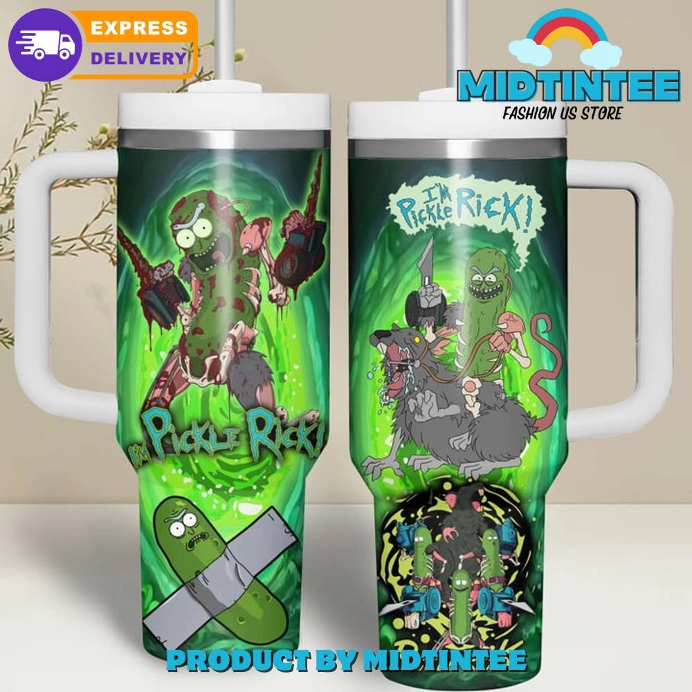 Rick And Morty Im Pickle Rick Gift for her, him, Birthday Xmas Halloween Gift 30oz or 40oz Tumbler LN