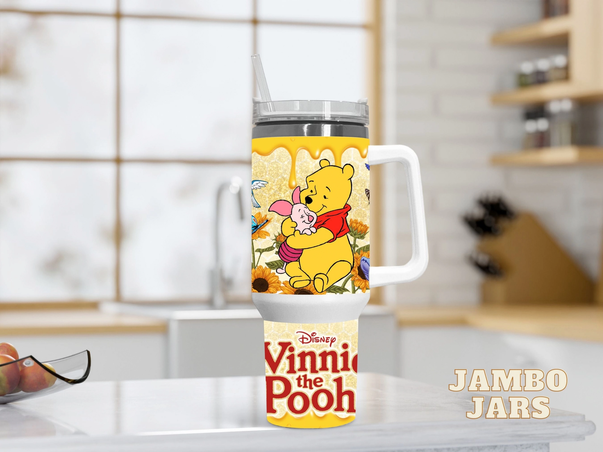 Bear and Friends 30oz or 40oz Quencher Tumbler LN Gift for Pooh winnie Pooh Bear Lovers