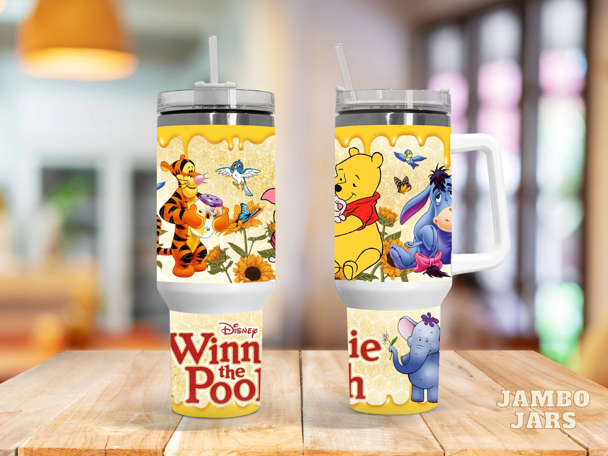 Bear and Friends 30oz or 40oz Quencher Tumbler LN Gift for Pooh winnie Pooh Bear Lovers