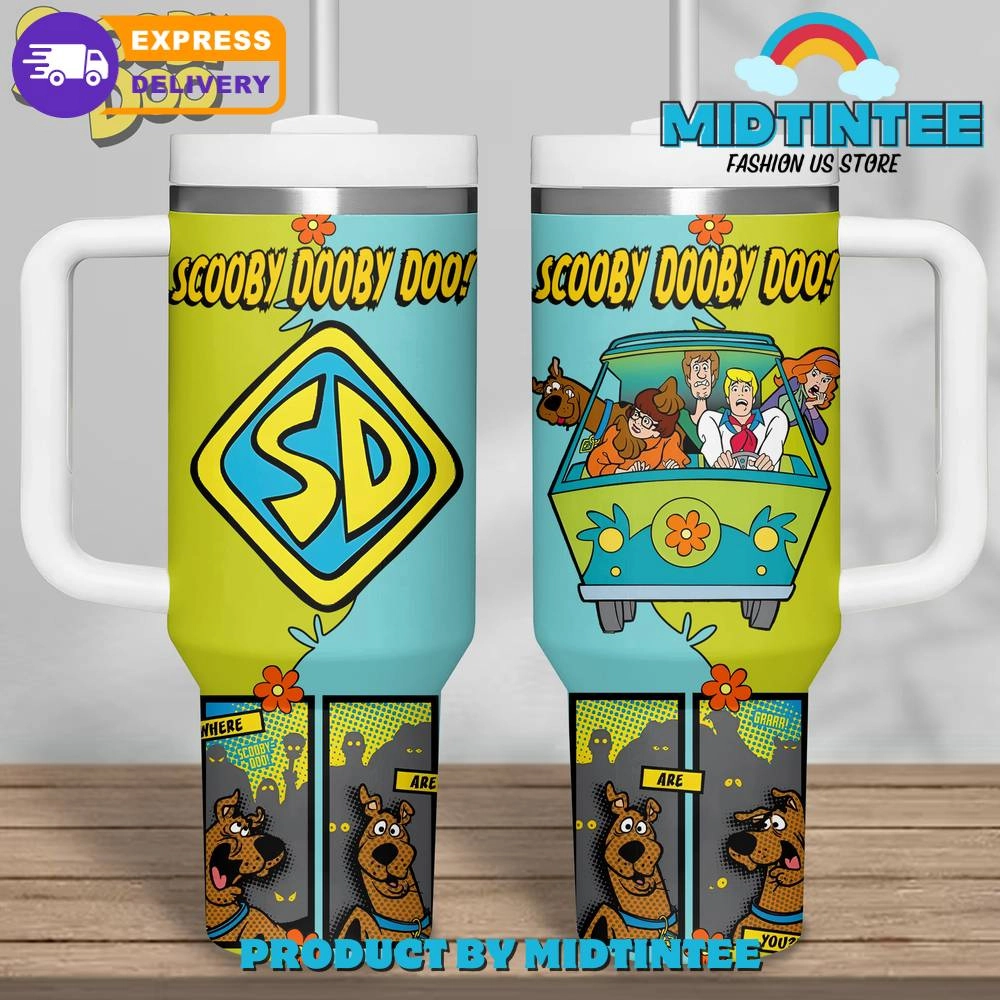 Scooby Dooby Doo Gift for her, him, Birthday Xmas Halloween Gift 30oz or 40oz Tumbler LN