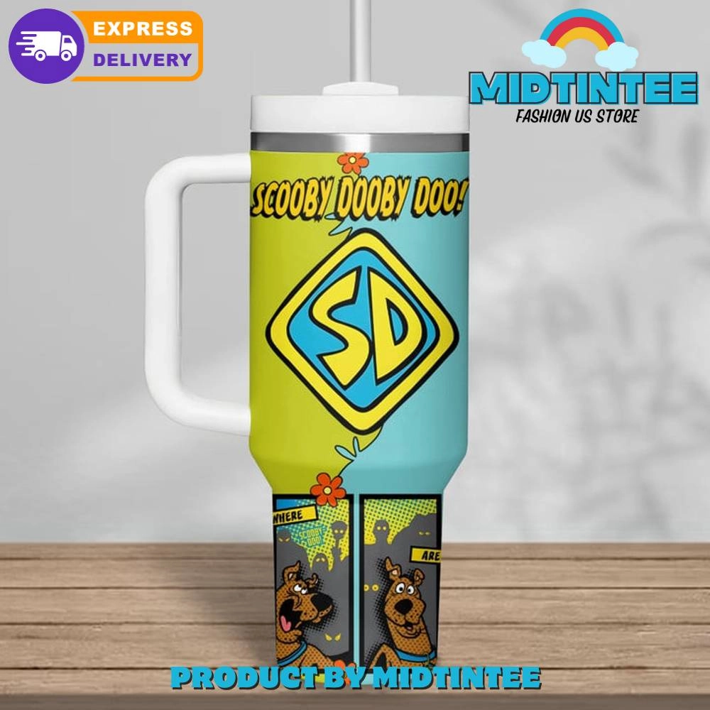 Scooby Dooby Doo Gift for her, him, Birthday Xmas Halloween Gift 30oz or 40oz Tumbler LN