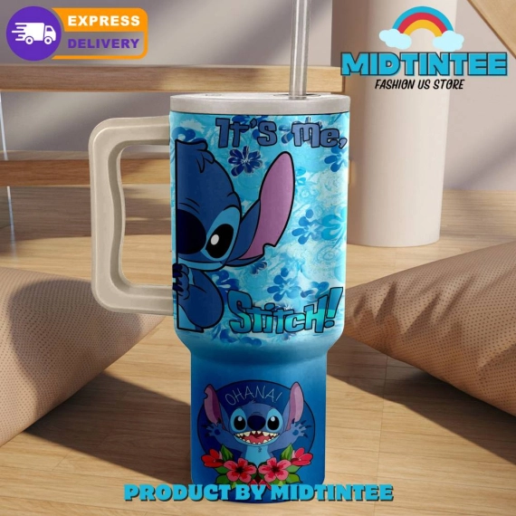 Stitch Aloha Its Me Gift for her, him, Birthday Xmas Halloween Gift 30oz or 40oz Tumbler LN
