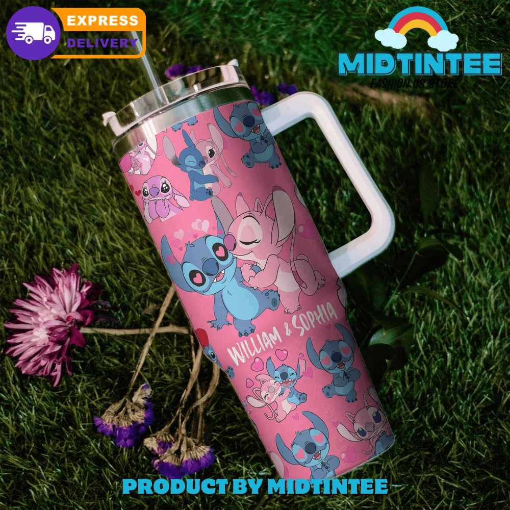 Stitch This Is Us Love Birthday Xmas Gift For Her Him 30oz or 40oz Tumbler LN
