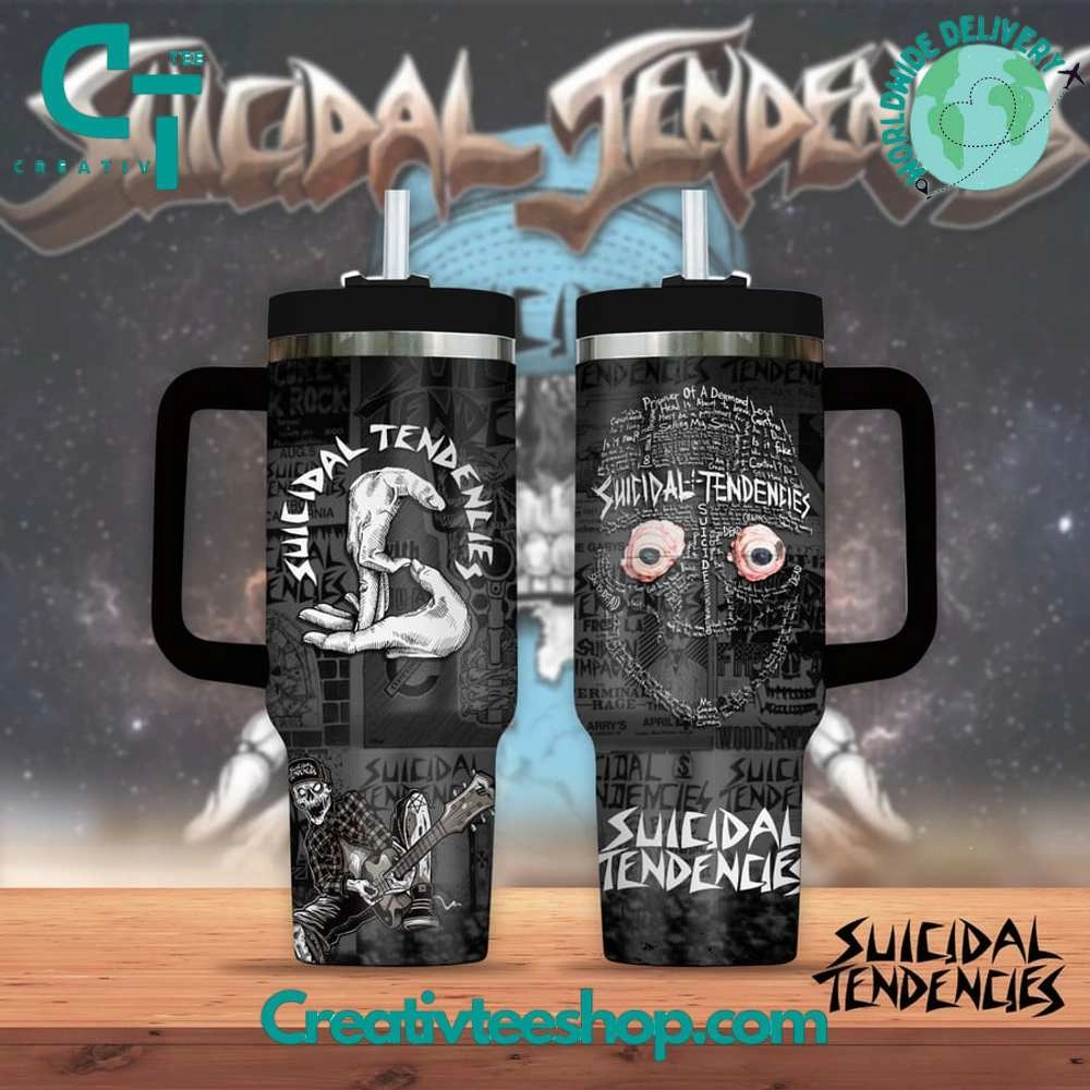 Suicidal Tendencies Band Gift for Her, Him on Birthday Xmas 30oz or 40oz Tumbler LN