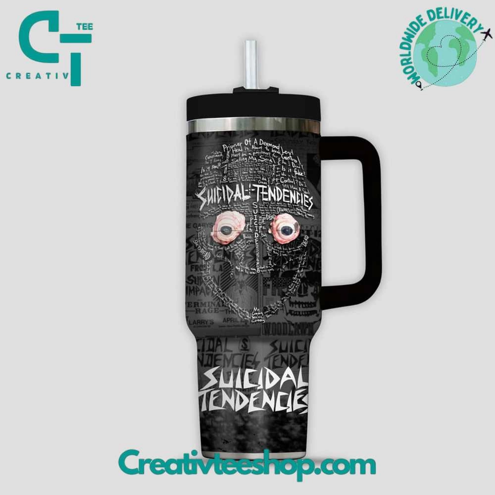 Suicidal Tendencies Band Gift for Her, Him on Birthday Xmas 30oz or 40oz Tumbler LN