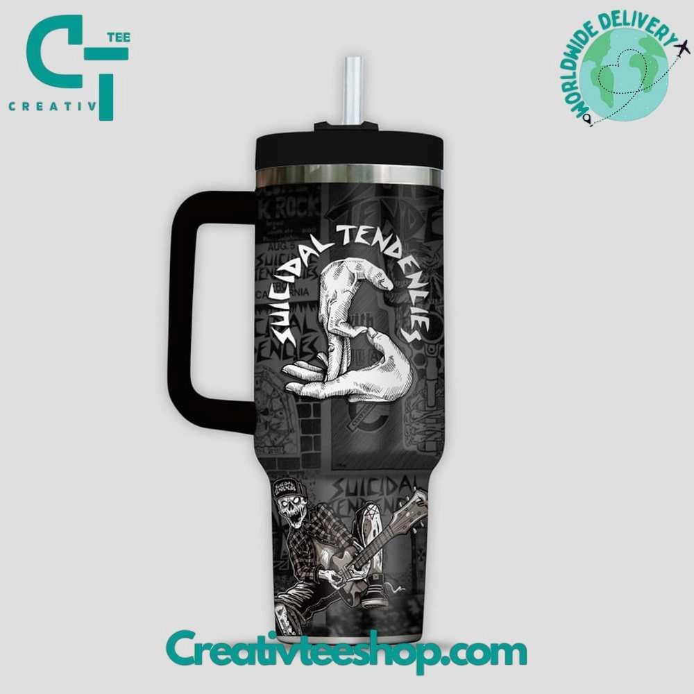 Suicidal Tendencies Band Gift for Her, Him on Birthday Xmas 30oz or 40oz Tumbler LN