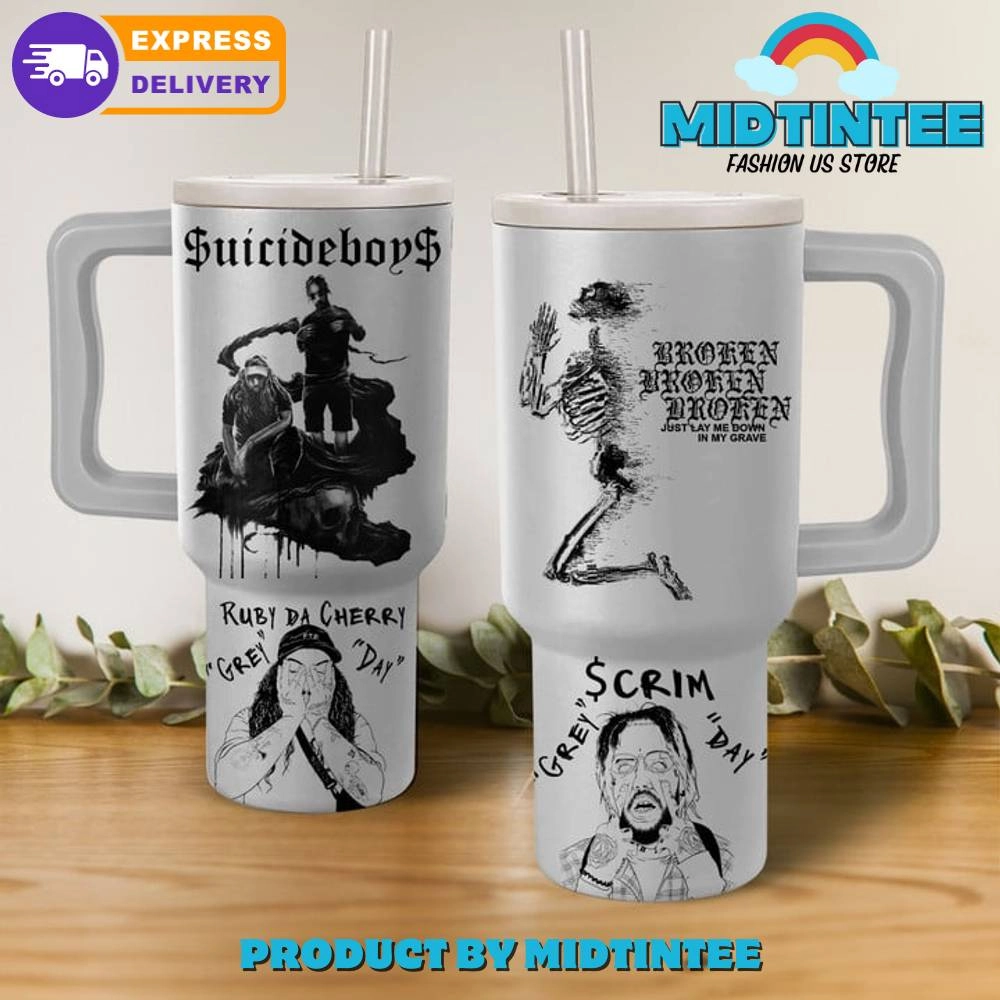 Suicideboys Ruby Da Cherry Gift for her, him, Birthday Xmas Halloween Gift 30oz or 40oz Tumbler LN