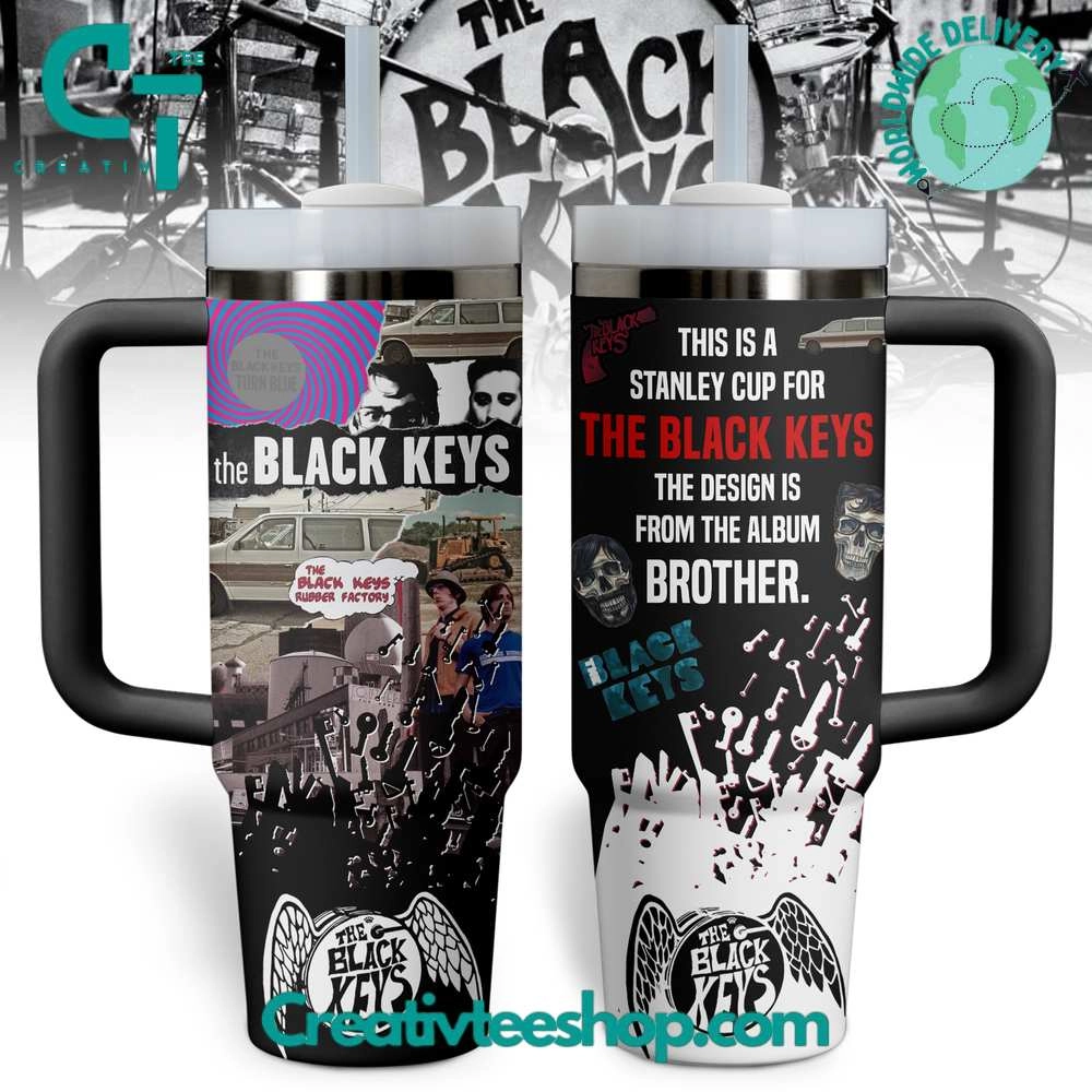 The Black Keys Gift for Her, Him on Birthday Xmas 30oz or 40oz Tumbler LN