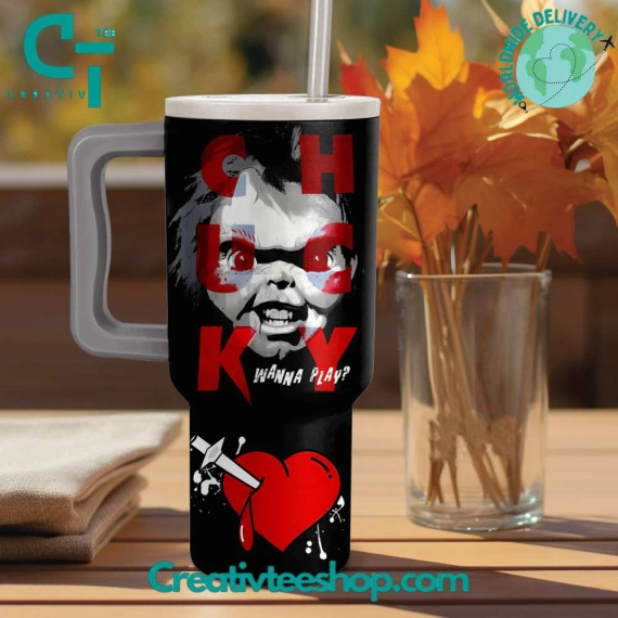 The Chucky Friends Till The End Gift for Her, Him on Birthday Xmas 30oz or 40oz Tumbler LN