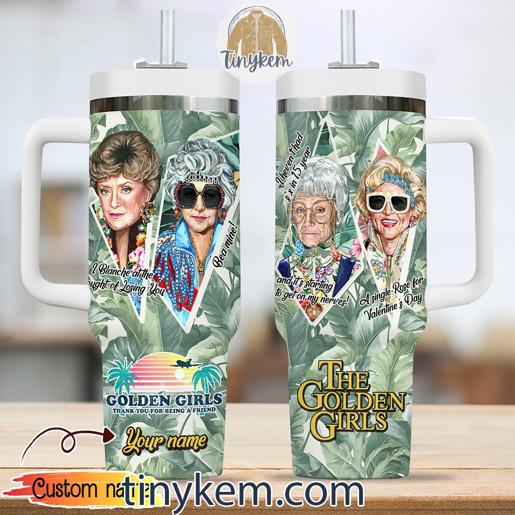 The Golden Girls Summer Vacation 30oz or 40 Oz Tumbler HG