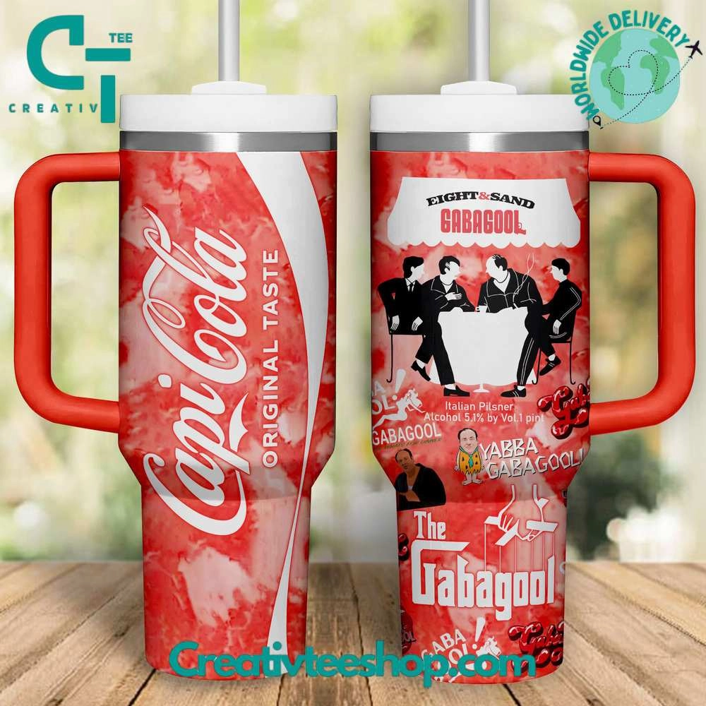 The Sopranos x Coca Cola Gift for Her, Him on Birthday Xmas 30oz or 40oz Tumbler LN