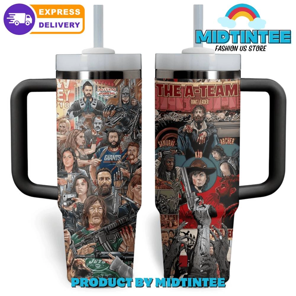 The Walking Dead Atlantic City Gift for her,him, Birthday Xmas Halloween Gift 30oz or 40oz Tumbler LN