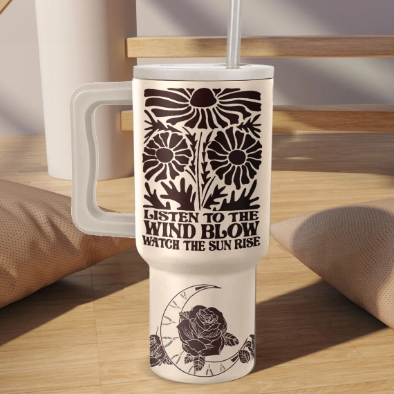 Fleetwood Mac Band Music Custom Stanley Quencher 40oz Stainless Steel Tumbler HG With Handle