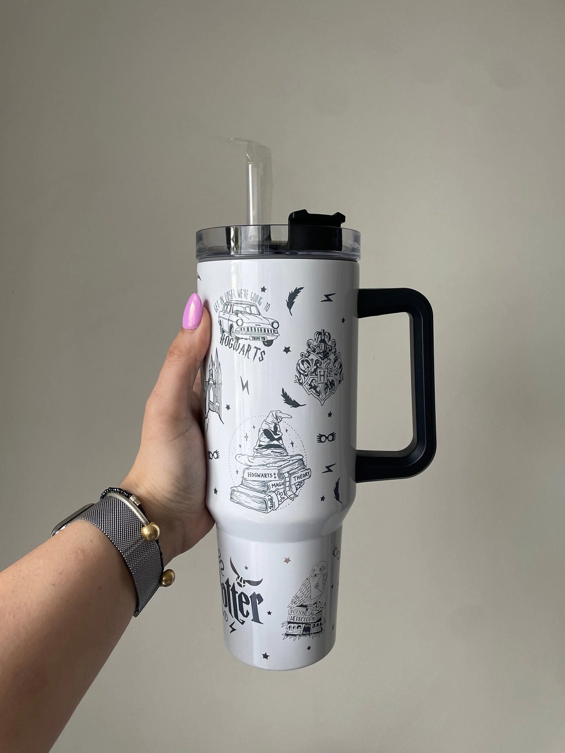 Magic World Metal 30oz or 40oz Quencher Tumbler Gift For Her Him Birthday Gift LN