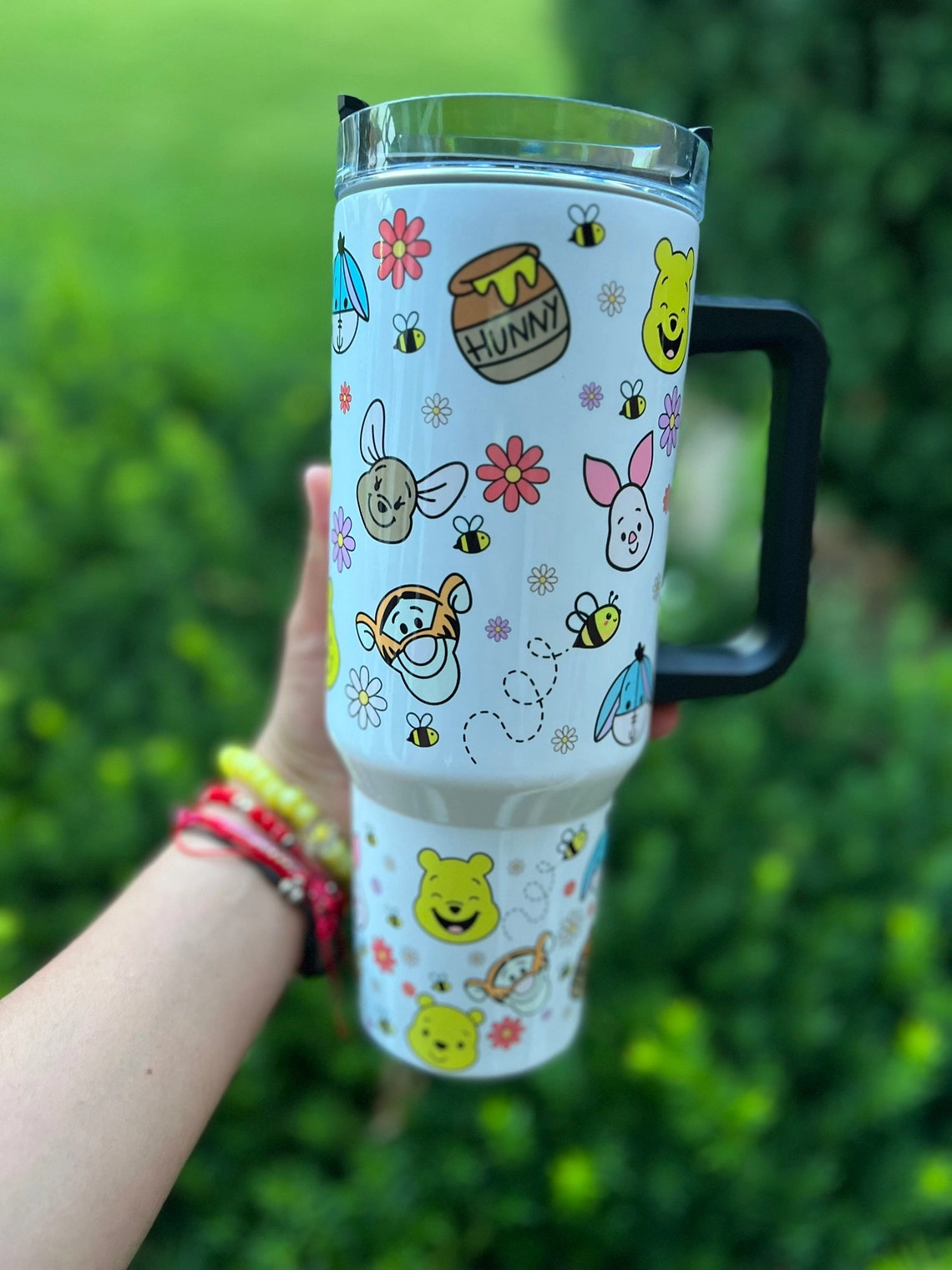 Pooh & Friends Disney Winnie the Pooh Characters Fan Gift 30oz or 40oz Tumbler tumbler Eeyore Travel Tumbler Customized Tumbler Birthday Anniversary Gift HFN