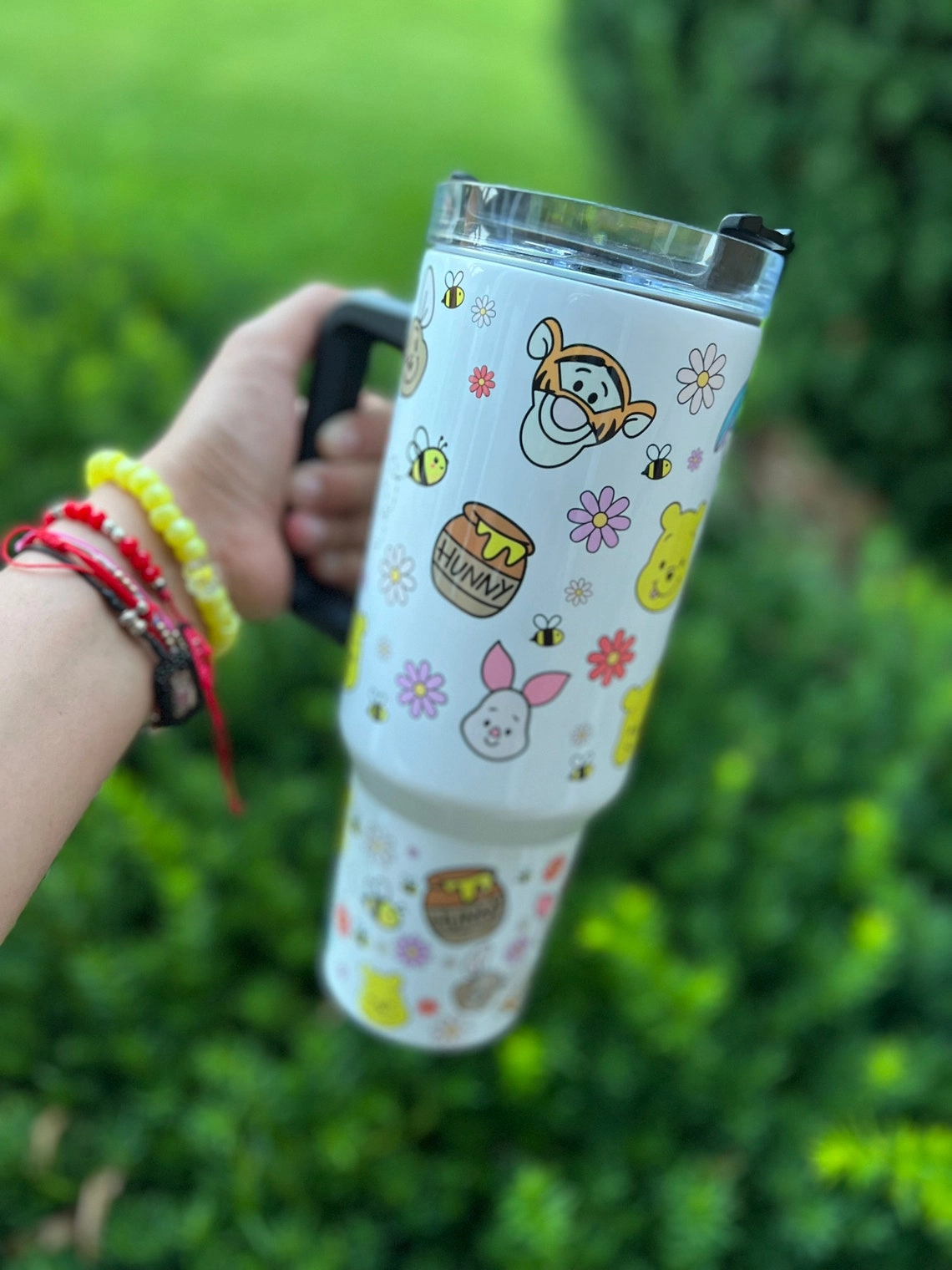 Pooh & Friends Disney Winnie the Pooh Characters Fan Gift 30oz or 40oz Tumbler tumbler Eeyore Travel Tumbler Customized Tumbler Birthday Anniversary Gift HFN