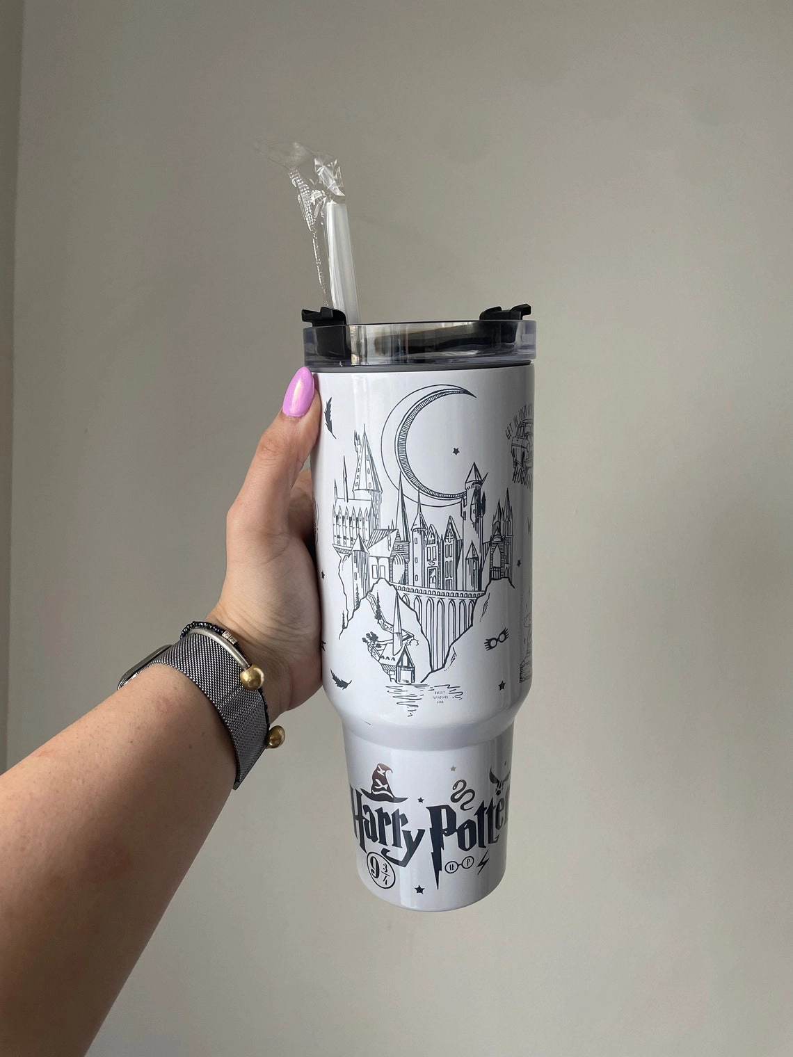 Magic World Metal 30oz or 40oz Quencher Tumbler Gift For Her Him Birthday Gift LN