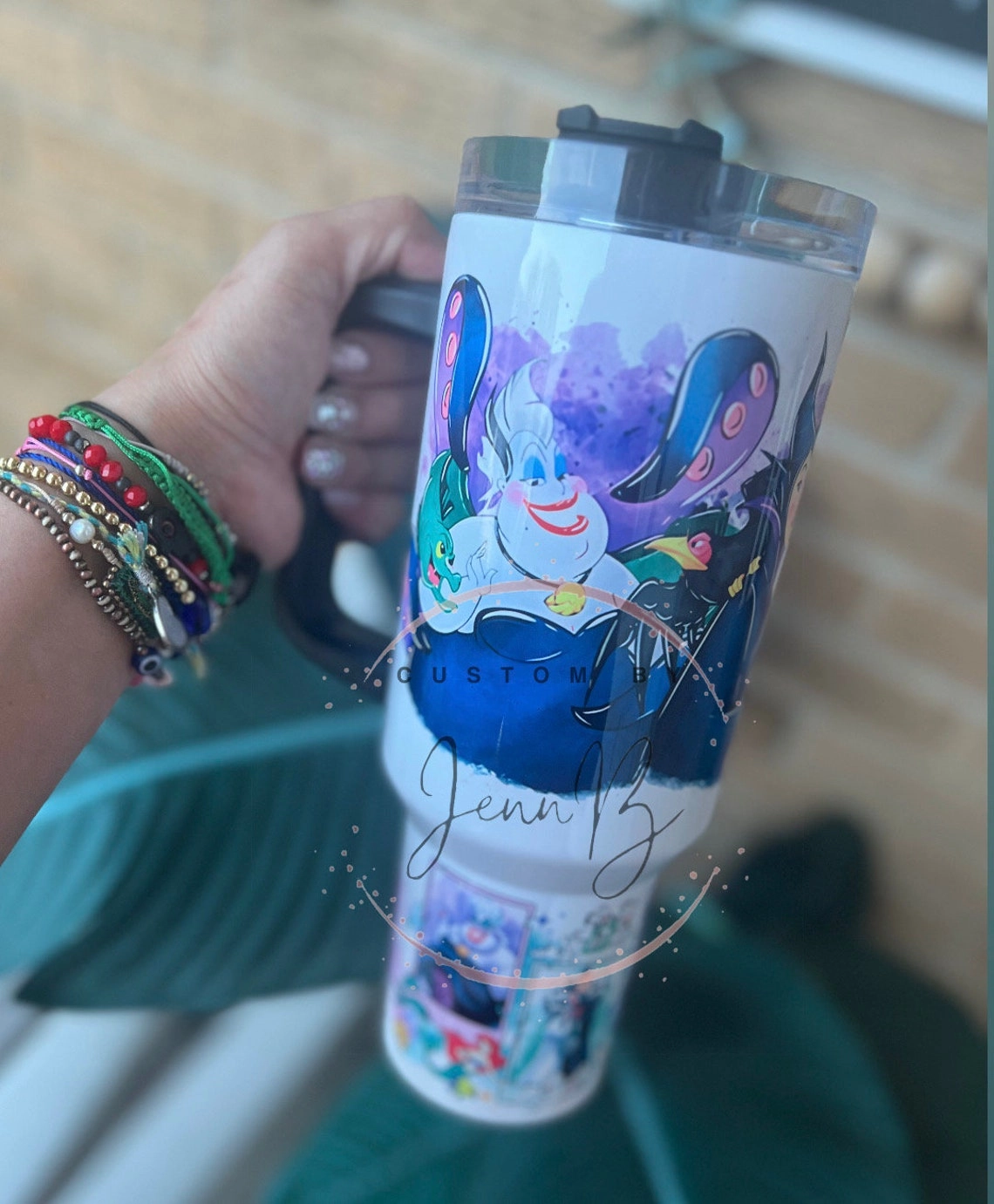 Villains Disney Movies Maleficent Cruella de Vil Ursula 30oz or 40oz Tumbler Fan Gift custom-made tumbler Gift girly Villains Movie Villains Tumbler Birthday Anniversary Gift HFN