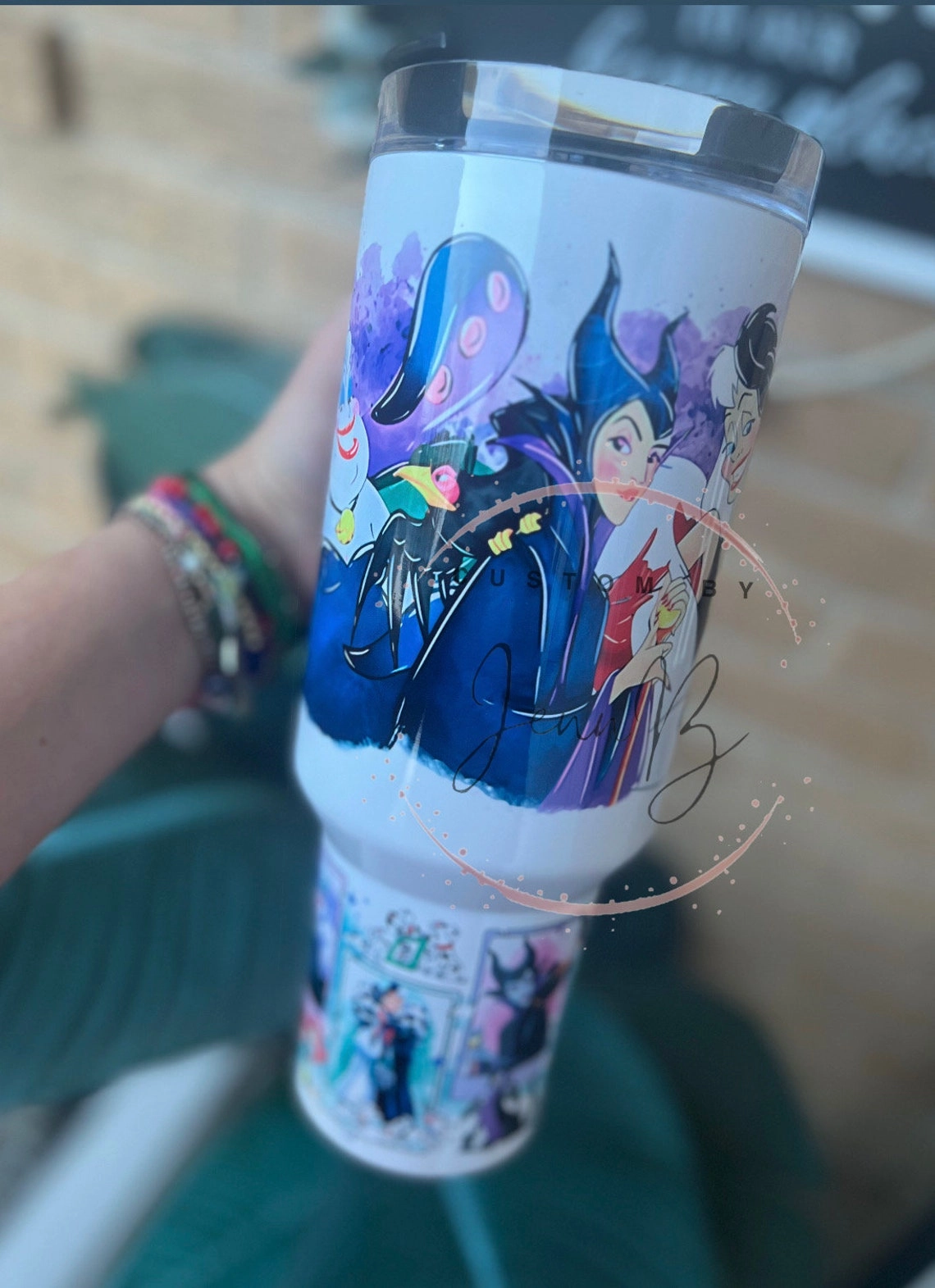 Villains Disney Movies Maleficent Cruella de Vil Ursula 30oz or 40oz Tumbler Fan Gift custom-made tumbler Gift girly Villains Movie Villains Tumbler Birthday Anniversary Gift HFN