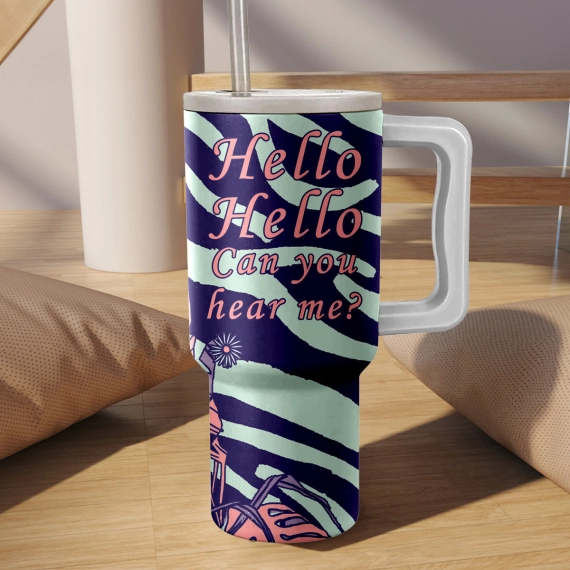 Lana Del Rey Music Custom Stanley Quencher 40oz Stainless Steel Tumbler HG With Handle