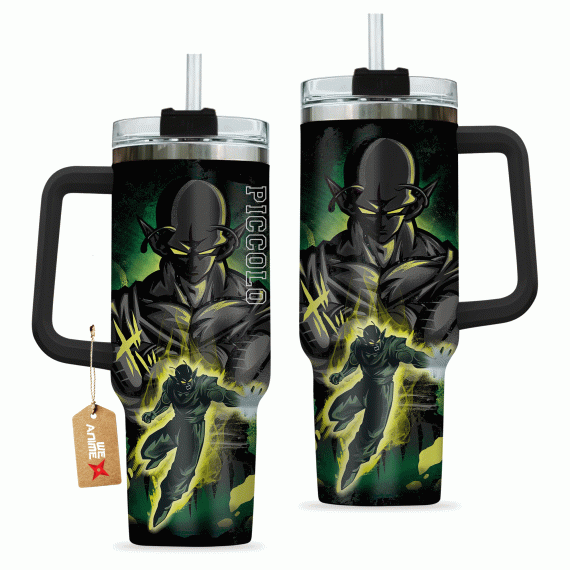 Piccolo Dragon Ball Anime Custom   Quencher 30oz or 40oz Stainless Steel Tumbler With Handle HG