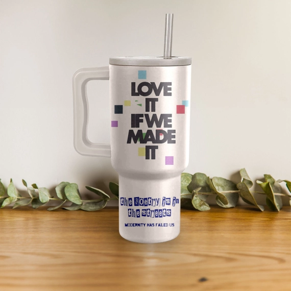 The 1975 Music Custom Stanley Quencher 40oz Stainless Steel Tumbler HG With Handle