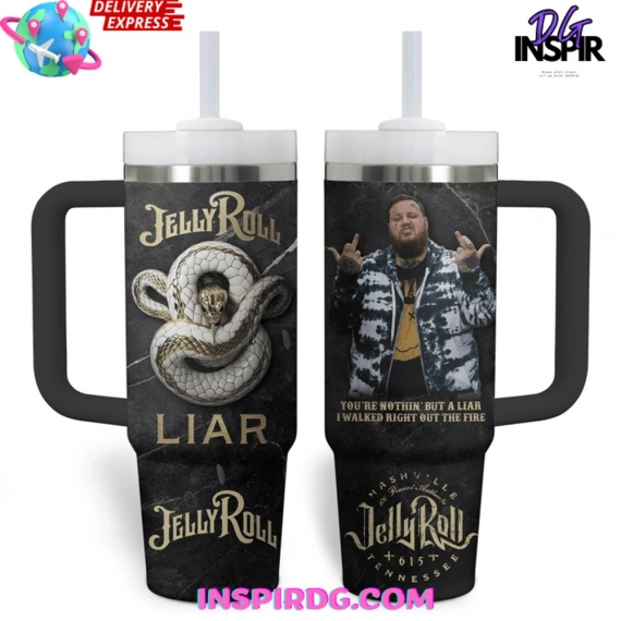 Jelly Roll Liar 30oz or 40oz Stainless Tumbler With Handle HG
