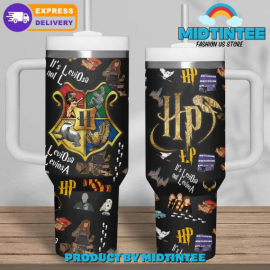 Wizard World Funny Leviosa 30oz or 40oz Tumbler with Handle HCA